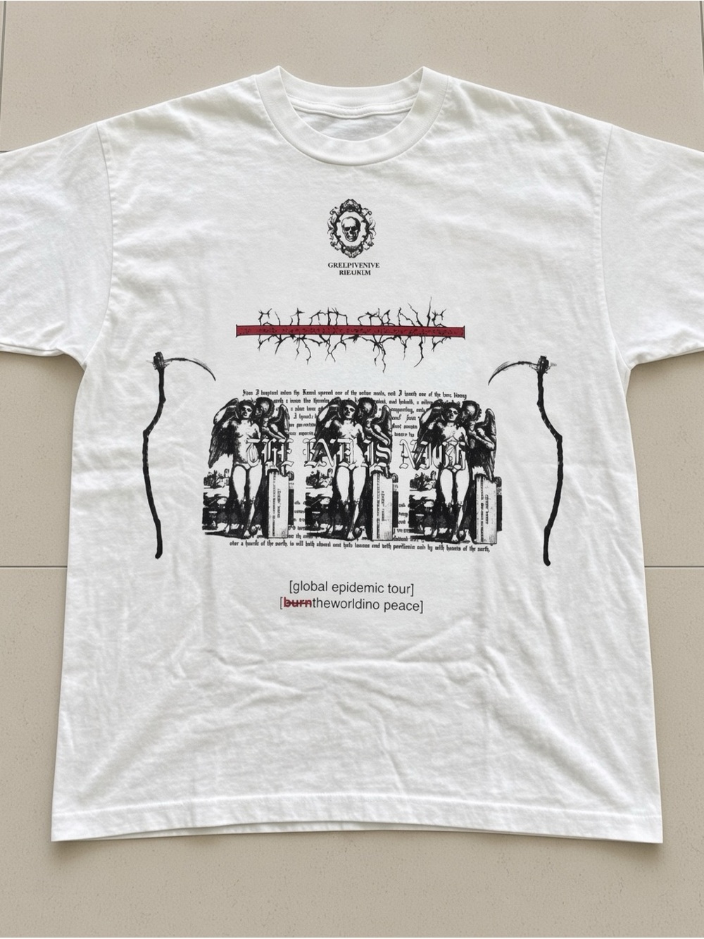 Suicideboys G59 Global Epidemic Tour 2017 T-shirt Reprint